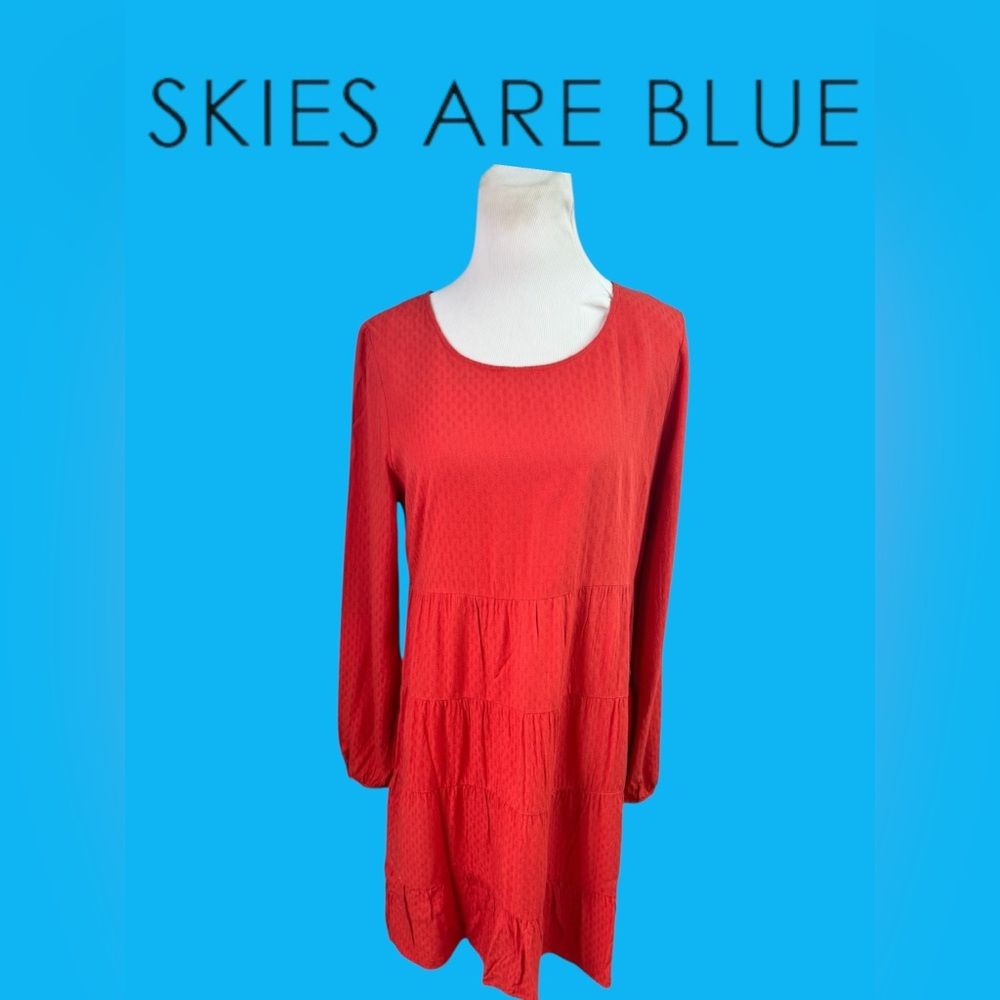 NWOT Skies Are Blue Peasant Dress